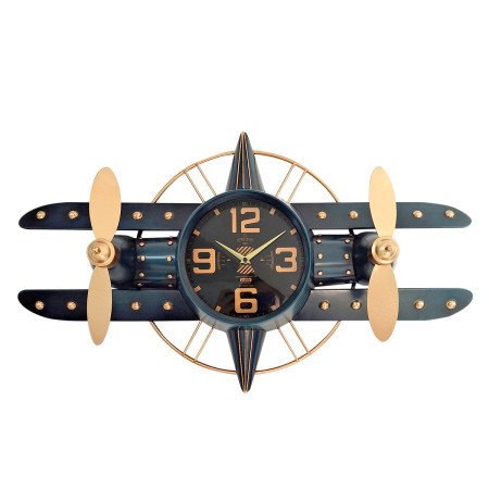 OFERTA *reloj pared avion 77x46cm