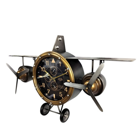 OFERTA *reloj pared avion 87x52cm