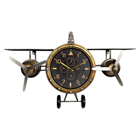 OFERTA *reloj pared avion 87x52cm 2