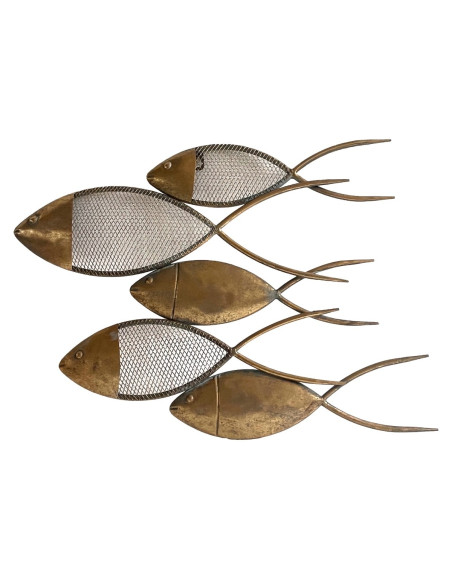 Adorno pared peces