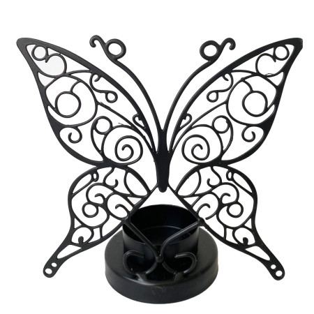 Portavelas mariposa