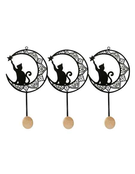 OFERTA *percha 3 pomos gato
