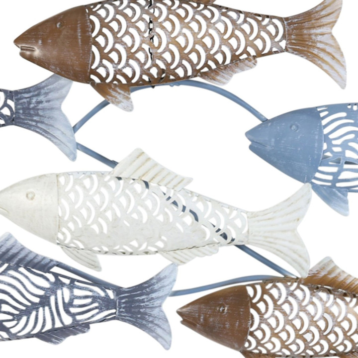 Adorno pared peces