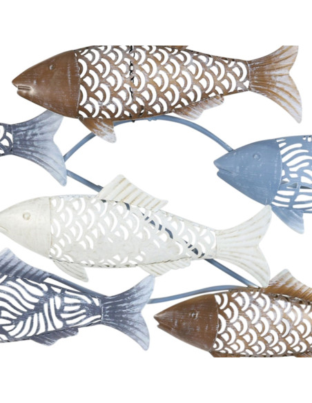 Adorno pared peces