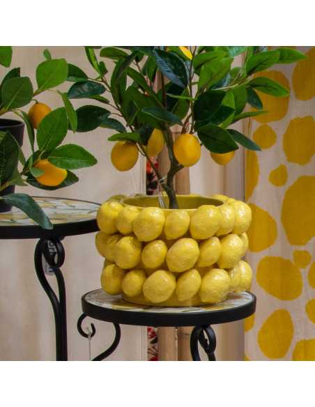 Macetero limones peq.