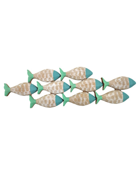 Adorno pared peces