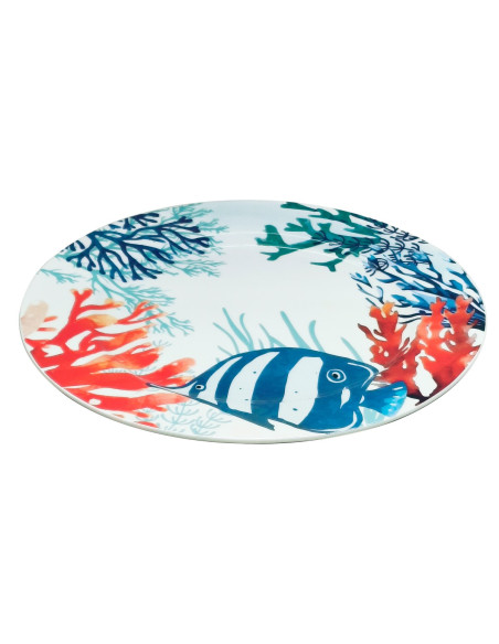 Plato llano pez c/caja regalo