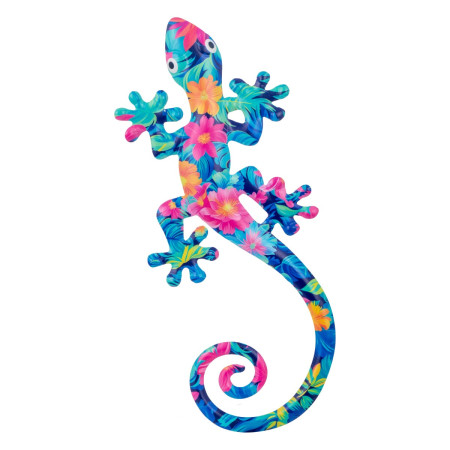 Adorno pared lagarto