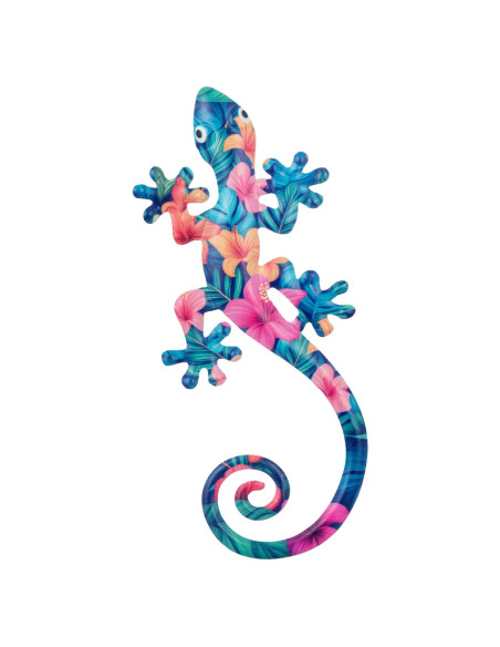 Adorno pared lagarto