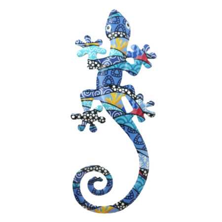 Adorno pared lagarto