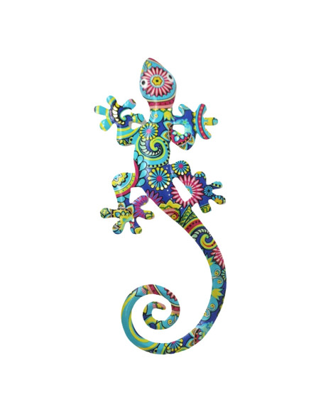 Adorno pared lagarto