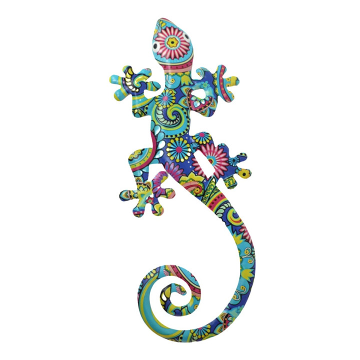 Adorno pared lagarto
