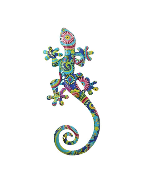 Adorno pared lagarto