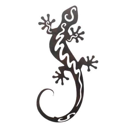 Adorno pared lagarto