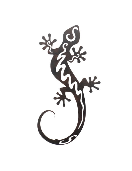 Adorno pared lagarto