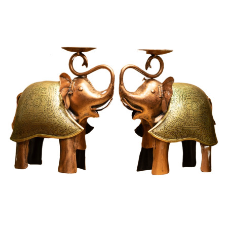 Elefante portavelas