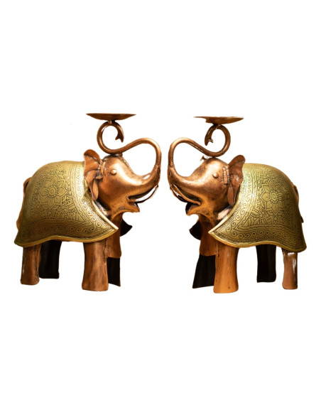 Elefante portavelas