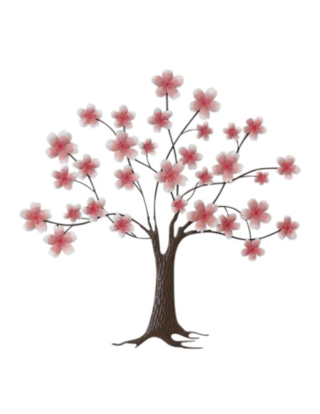 Adorno pared arbol