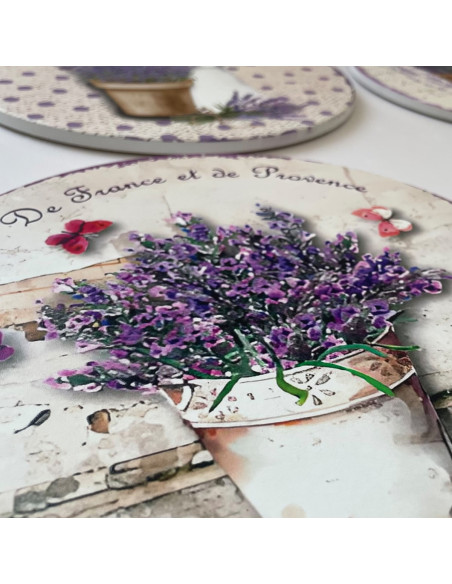 Salvamantel lavanda 4 dif.