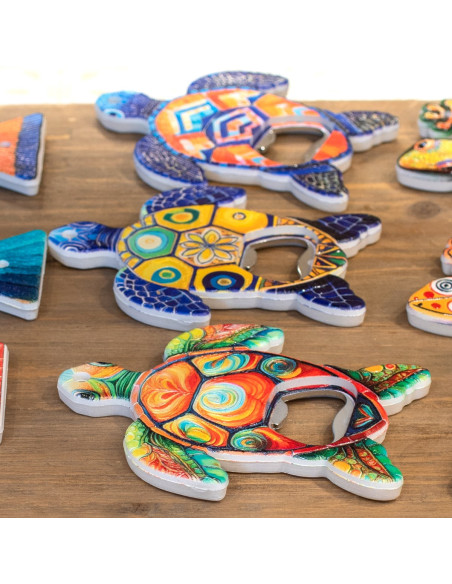 Magnetico abridor tortuga 4 dif.