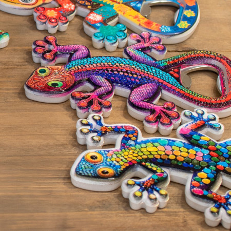 Magnetico abridor lagarto 4 dif. 2
