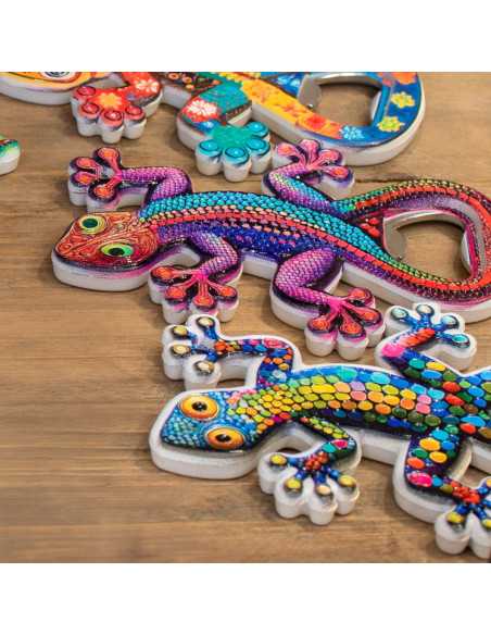 Magnetico abridor lagarto 4 dif.