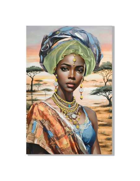 Cuadro africana 80x120cm