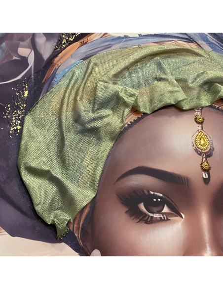 Cuadro africana 80x120cm