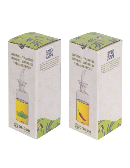 Vinagrera 250ml 2 dif.