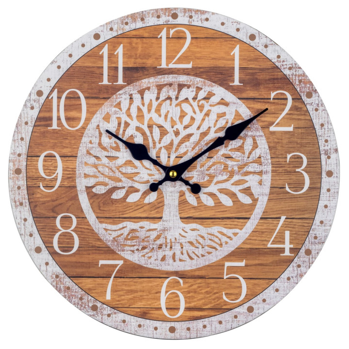 Reloj arbol vida 34cm