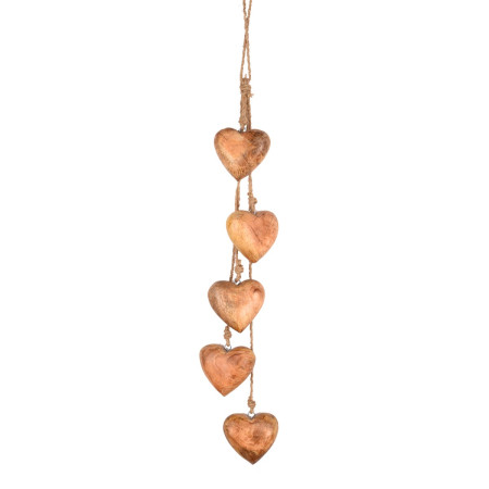Colgante corazones