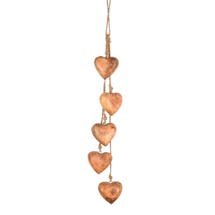 Colgante corazones