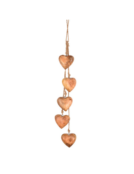 Colgante corazones
