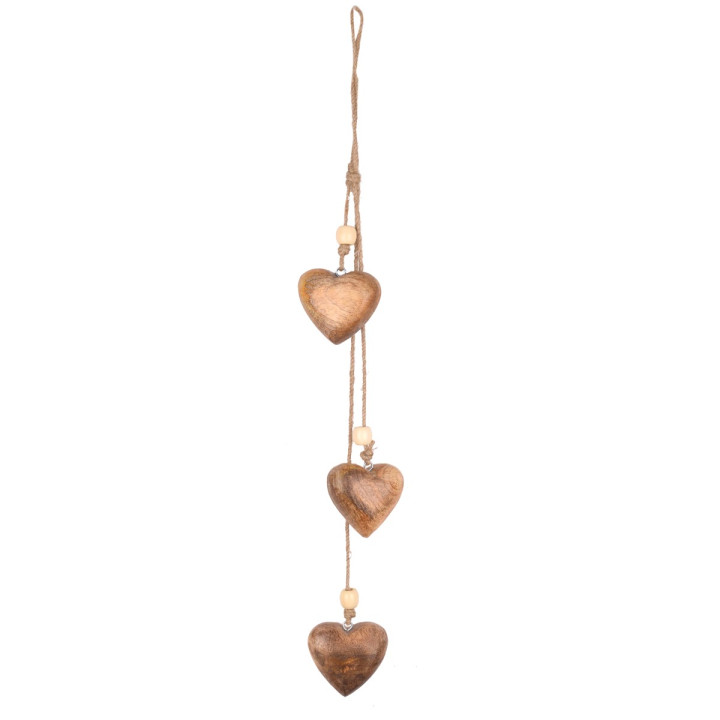 Colgante corazones