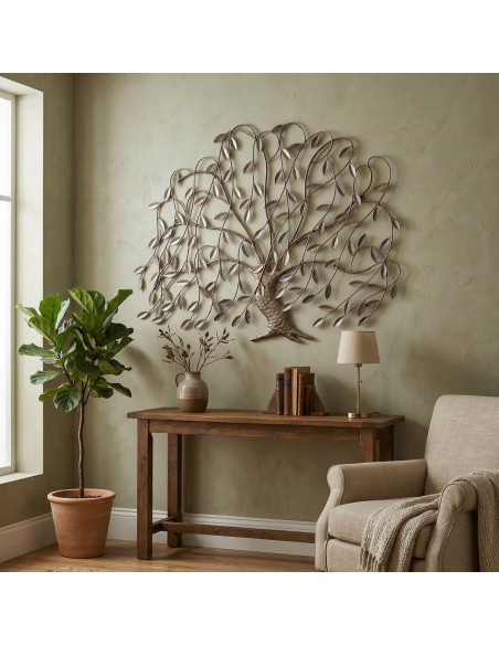 Adorno pared arbol