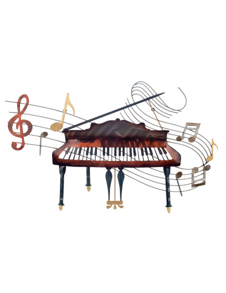 Adorno pared piano