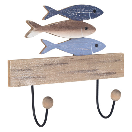 Percha peces 2 pomos