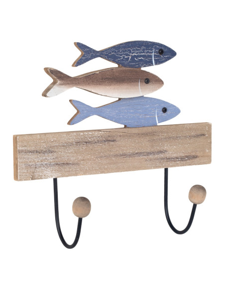 Percha peces 2 pomos