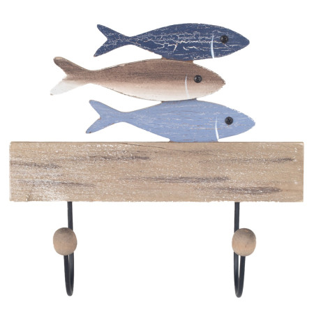 Percha peces 2 pomos 2