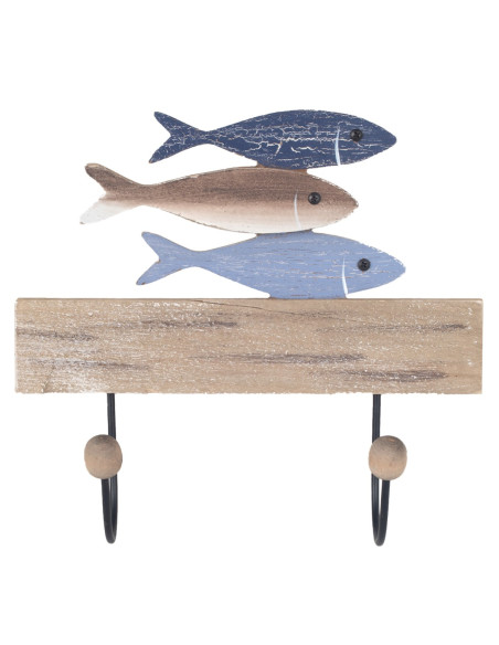 Percha peces 2 pomos