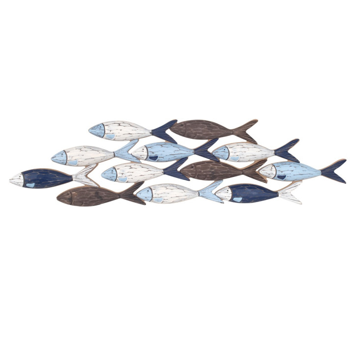 Adorno pared peces