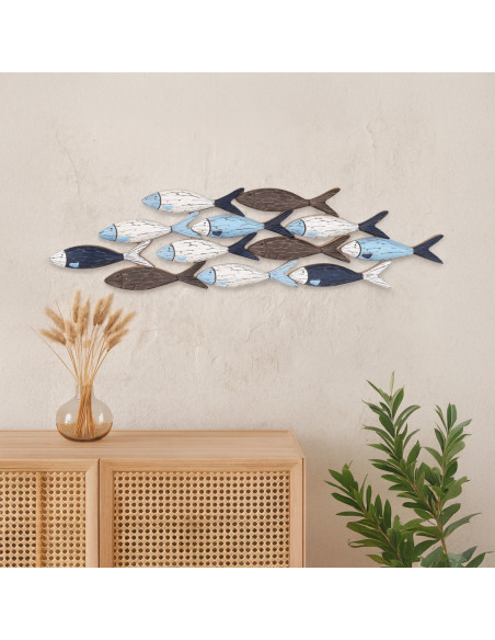 Adorno pared peces