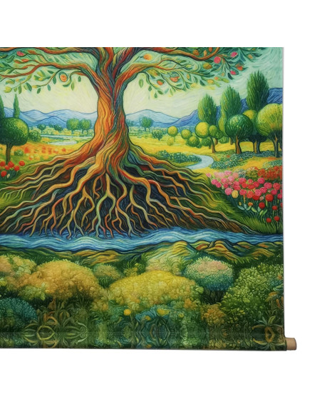 Lienzo enrollable arbol vida