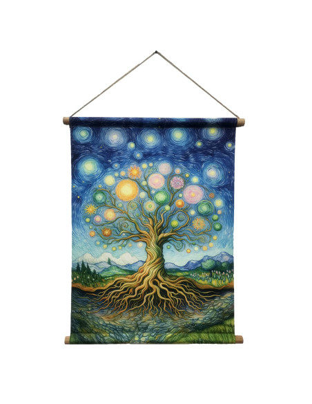 Lienzo enrollable arbol vida