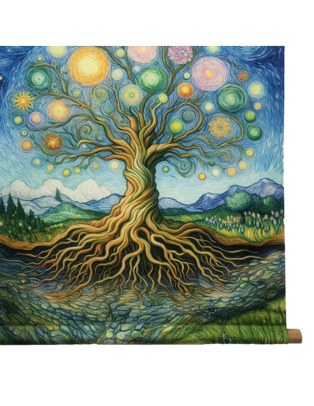 Lienzo enrollable arbol vida