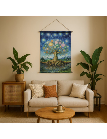 Lienzo enrollable arbol vida