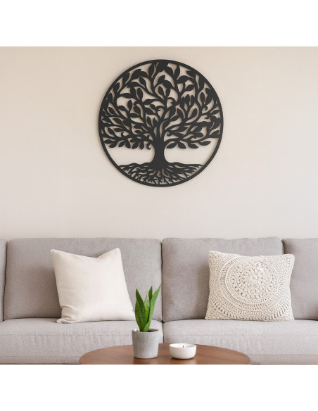 Adorno pared arbol vida 40cm