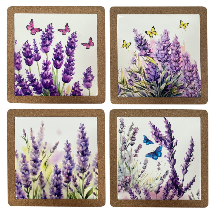 Salvamantel lavanda 4 dif.