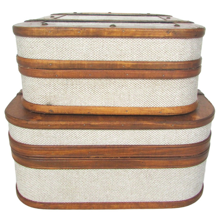 S/2 cajas almacenamiento