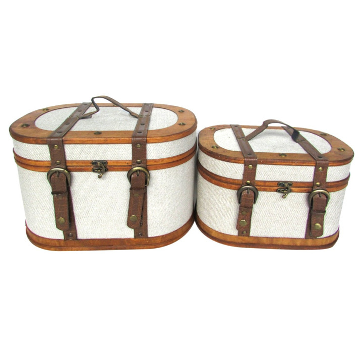 S/2 cajas almacenamiento